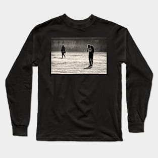 Filey seaside impression 3 Long Sleeve T-Shirt